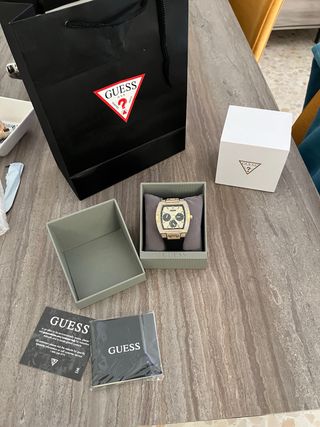 Reloj Guess Hombre Trend Negro/Dorado