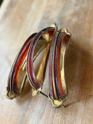 Maniglie Mobili Antiche Vintage Oro e ambrato