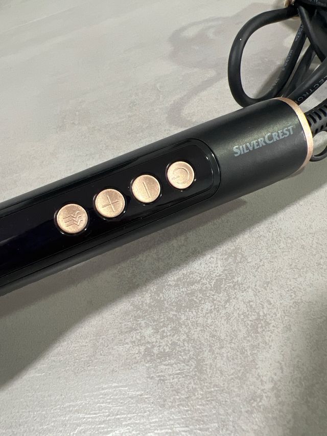 Spazzola Lisciante Silver Crest Nero/Oro