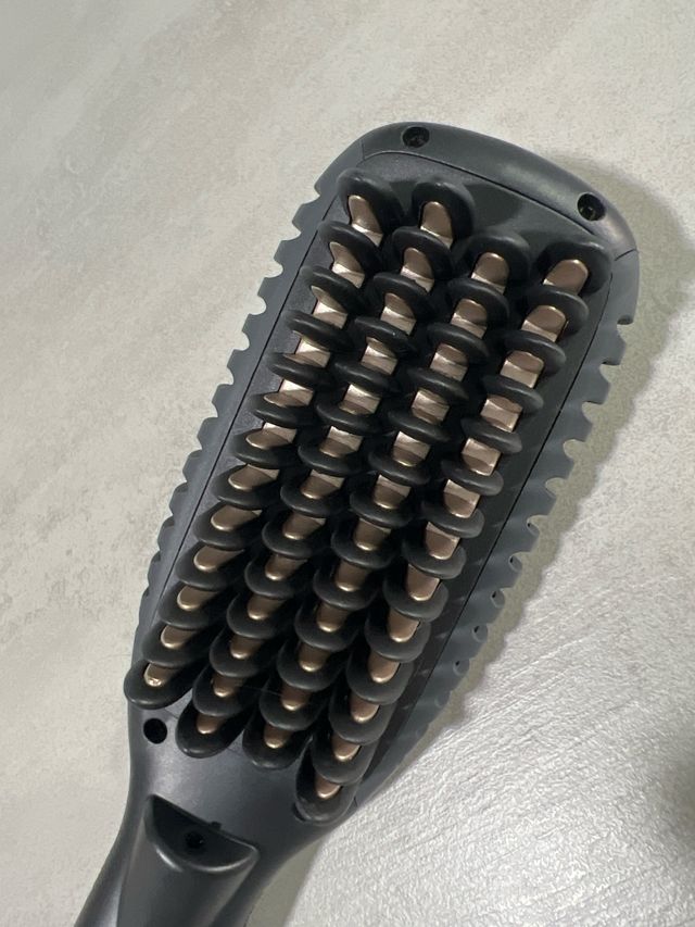 Spazzola Lisciante Silver Crest Nero/Oro