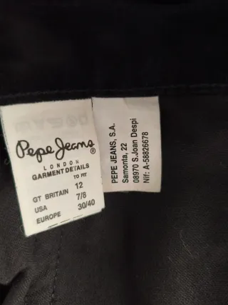 Falda Pepe Jeans Negra