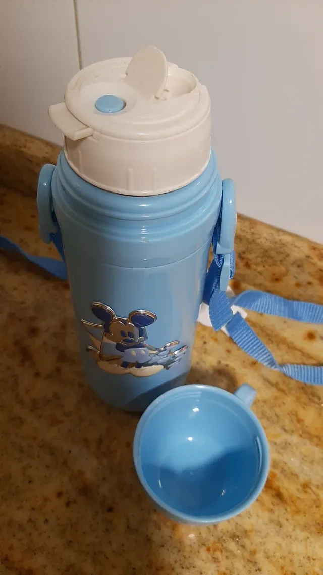 Termo infantil azul Mickey Mouse
