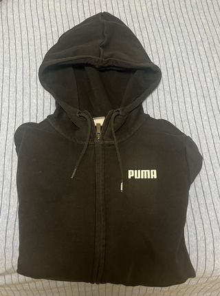 Sudadera con capucha Puma negra