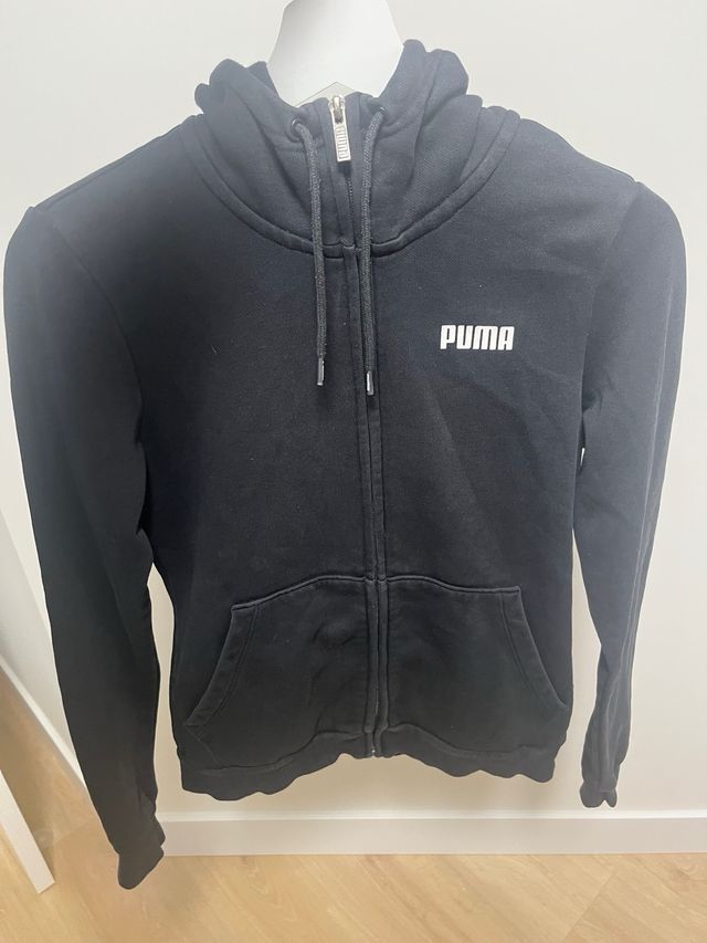 Sudadera con capucha Puma negra