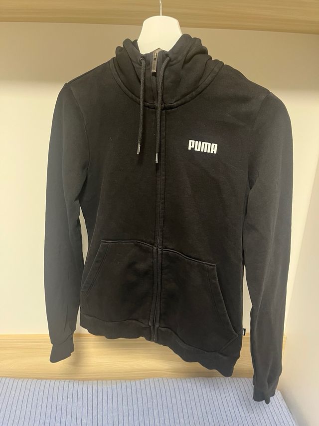 Sudadera con capucha Puma negra