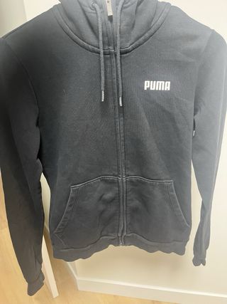 Sudadera con capucha Puma negra
