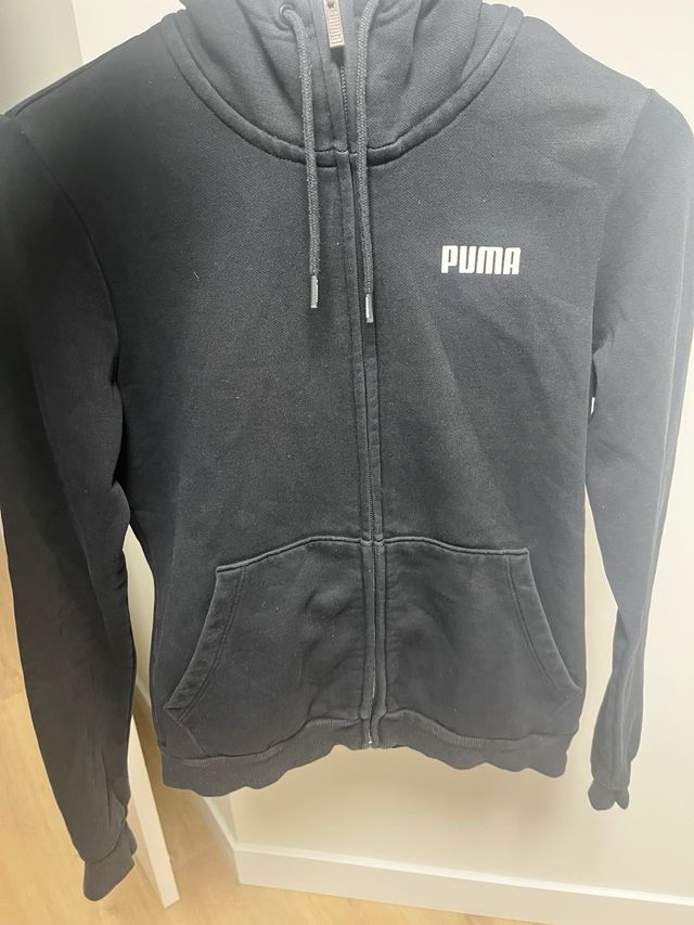 Sudadera con capucha Puma negra