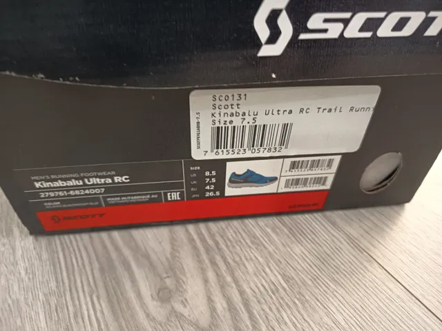 Zapatillas Scott Trail Running Azul/Negro