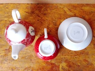 Set da tè singola porzione designer Silke Leffler