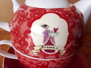 Set da tè singola porzione designer Silke Leffler