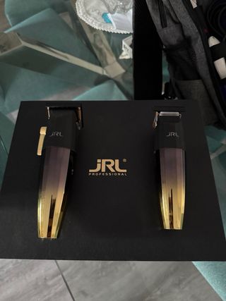 Pack Maquina JRL Negra y Dorada