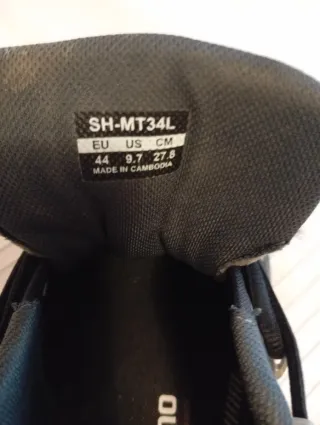 Zapatillas + pedales BTT Shimano