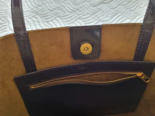 Bolso Bimba y Lola Marrón y Dorado