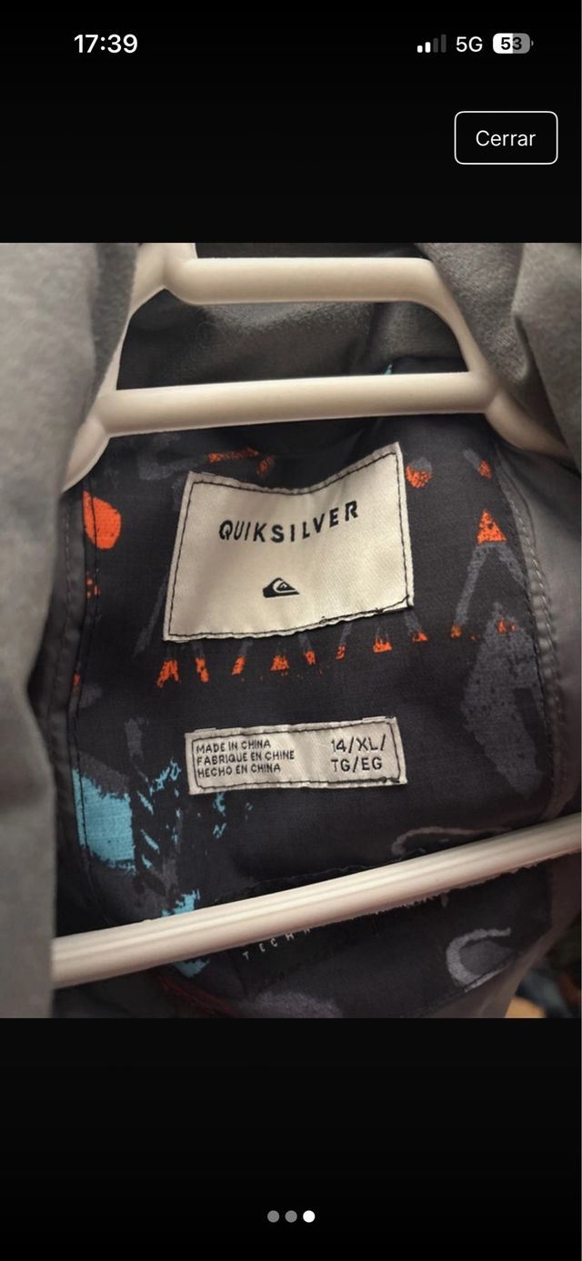 Chaqueta Quiksilver