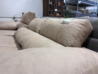 Sofá chaise longue eléctrico beige NUEVO