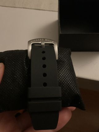 Reloj de pulsera Negro/Plateado