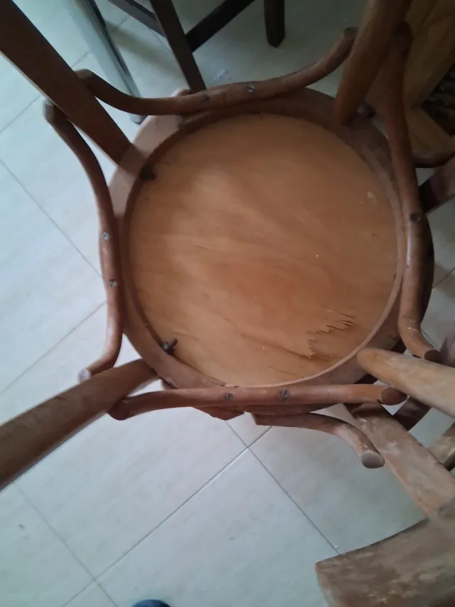 2 Sedie Vintage in Legno