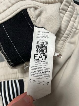 EA7 Emporio Armani Jogger Beige Taglia M