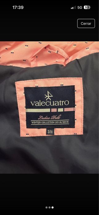 Chaleco Vale Cuatro Mujer