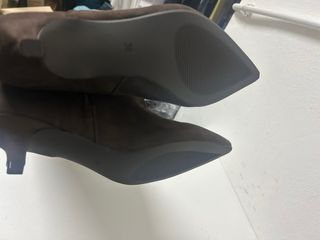 Stivali donna marroni tg 38 con zip