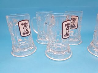 bicchiere boccali bier birra leone - 6 PEZZI