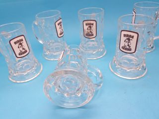 bicchiere boccali bier birra leone - 6 PEZZI