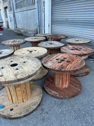 BOBINAS CARRETE MADERA CABLE CHILLPALET