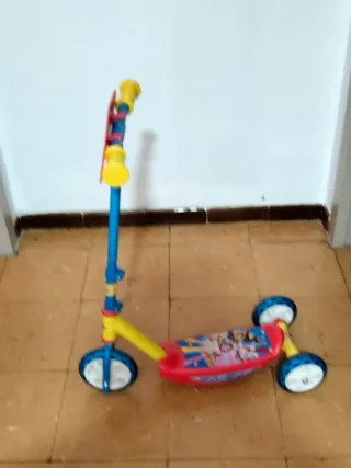 Bicicleta i patinet  Paw Patrol Roja Ruedines