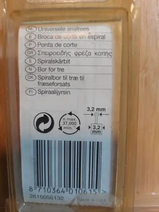 Dremel 561 Punta Taglio Spirale 2 Scatole