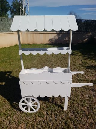 Carrito de chuches para eventos (solo alquiler)