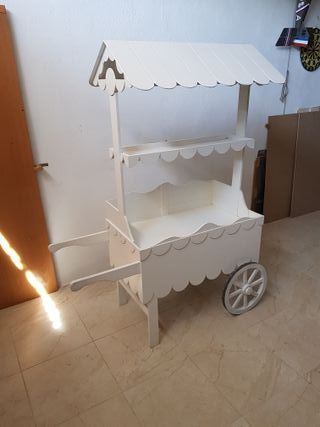 Carrito de chuches para eventos (solo alquiler)