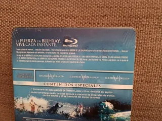 Precintado Trilogía Star Wars Blu-ray