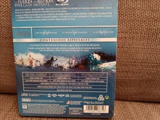 Precintado Trilogía Star Wars Blu-ray