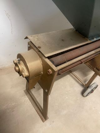 Peladora eléctrica de almendras