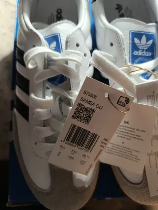 Adidas Samba OG Blancas Talla 38.5
