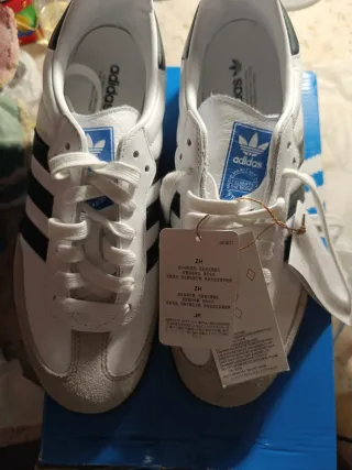 Adidas Samba OG Blancas Talla 38.5