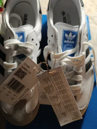 Adidas Samba OG Blancas Talla 38.5