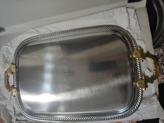 Bandeja Vintage Acero Inox. alta calidad MAGEFESA