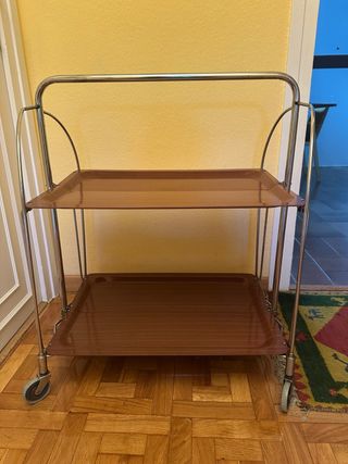 Carro camarera plegable