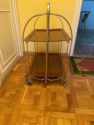 Carro camarera plegable