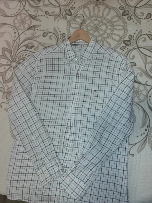 Camisa MLN cuadros talla L