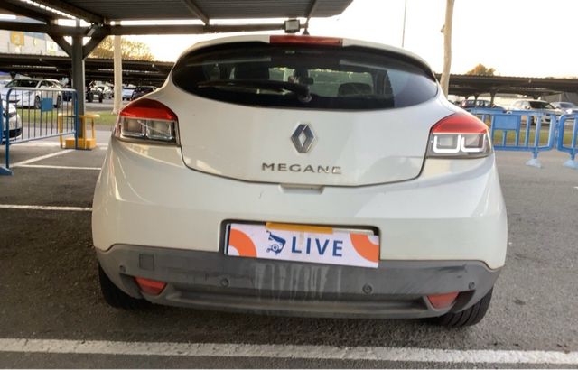 Renault Megane coupe 1.4TCe 130cv xenon pegatina c