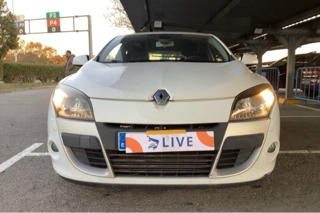 Renault Megane coupe 1.4TCe 130cv xenon pegatina c