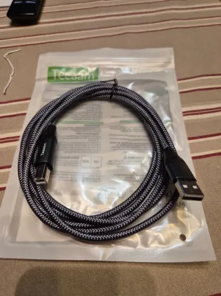 Cable USB C a USB A Trenzado Cable impresora