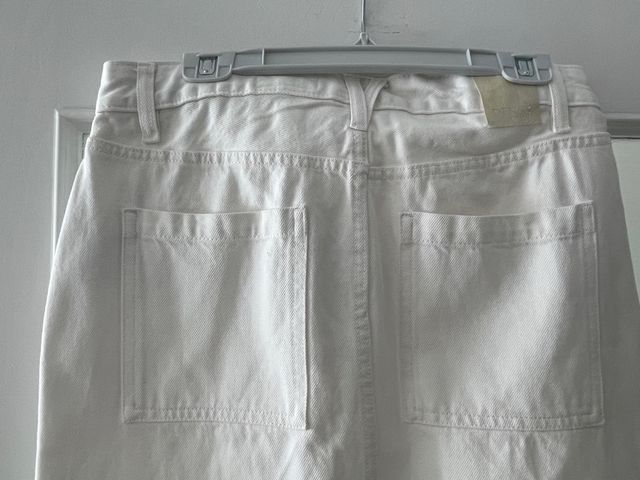 Falda vaquera blanca Lefties