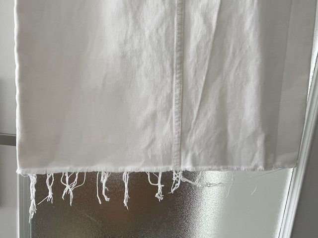 Falda vaquera blanca Lefties