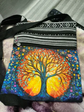 Bandolera mujer árbol de la vida