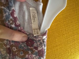 Vestido Sfera niña estampado floral, talla 12-18 m