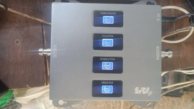 Amplificador Cobertura Móvil GSM 2G 3G 4G