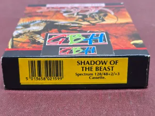 Shadow of the Beast Spectrum Cassette